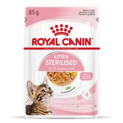Royal Canin Kitten Sterilised Jelly vådfoder 85 g