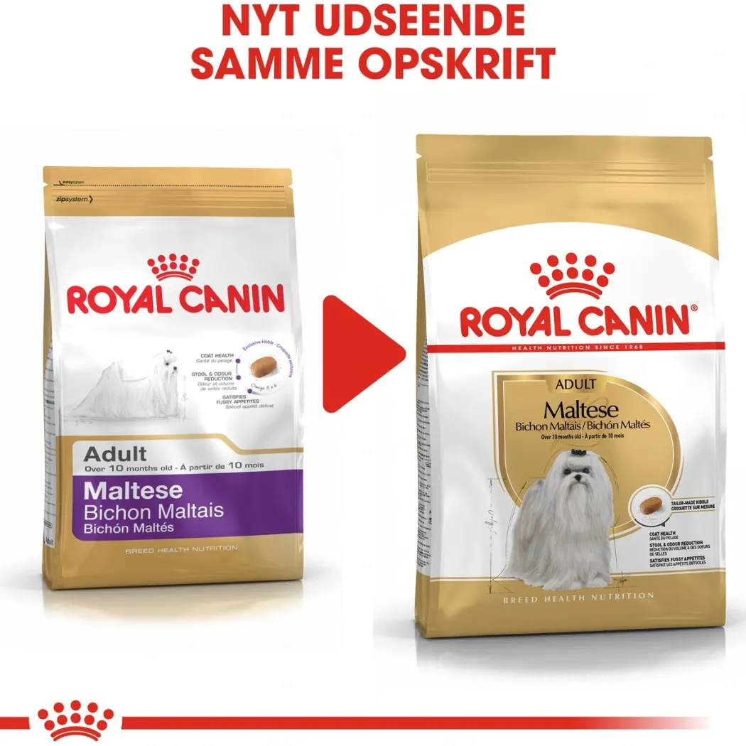 Royal Canin Maltese Adult 1,5 kg - tørfoder til maltesere