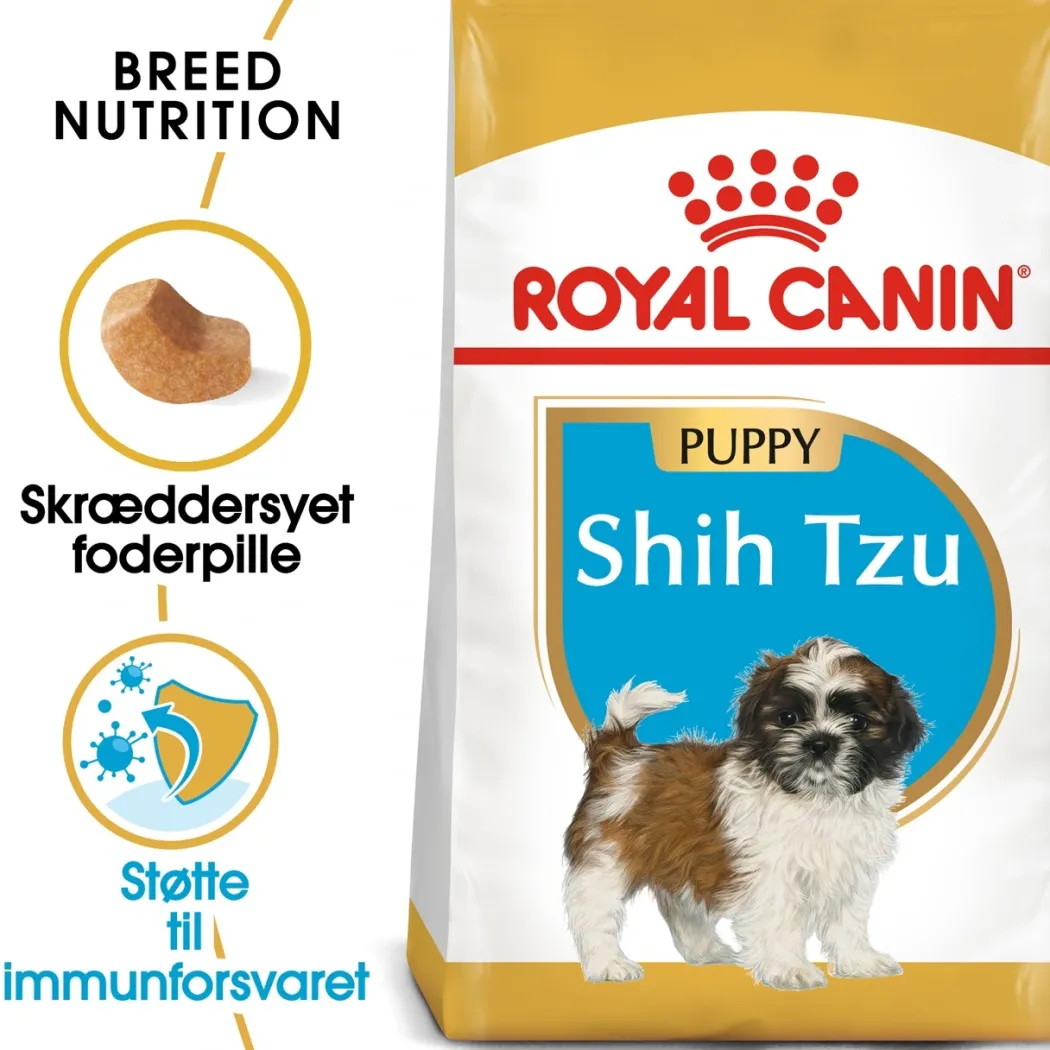 Royal Canin Shih Tzu Puppy 1,5 kg - tørfoder til hvalpe