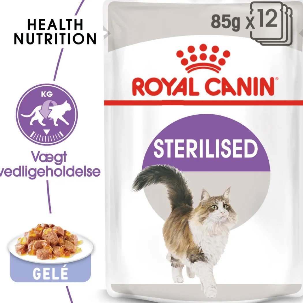 Royal Canin Sterilised Jelly - vådfoder 85 g