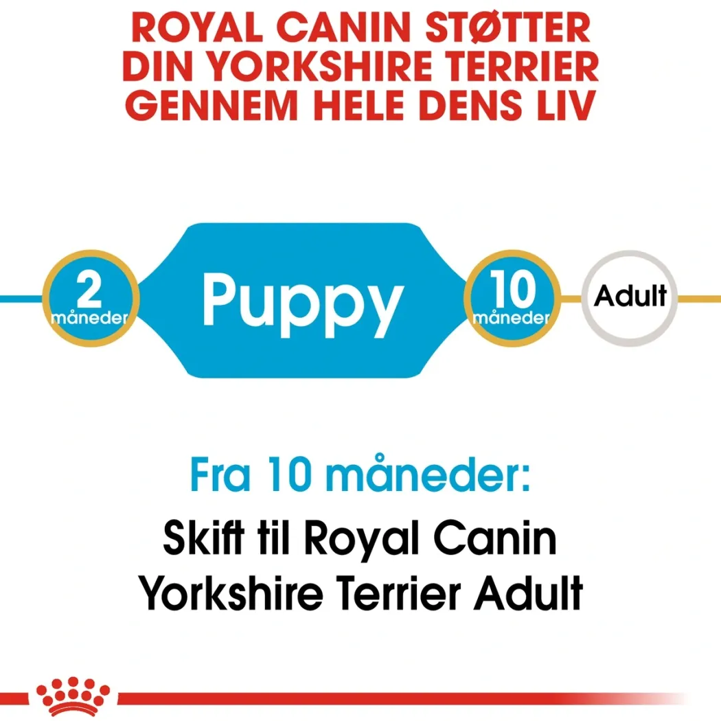 Royal Canin Yorkshire Terrier Puppy 1,5 kg - tørfoder til hvalpe