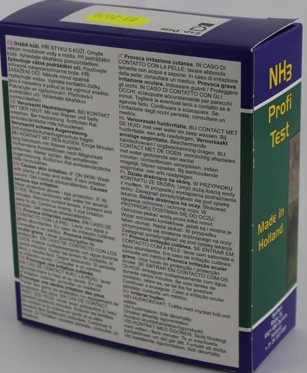 Salifert Ammonium Test NH3 / NH4