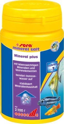 Sera Mineral Salt 105 g – stabiliserer vandets mineralbalance
