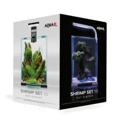 Shrimpset Day and Night 10 L 20x20x25 cm Sort