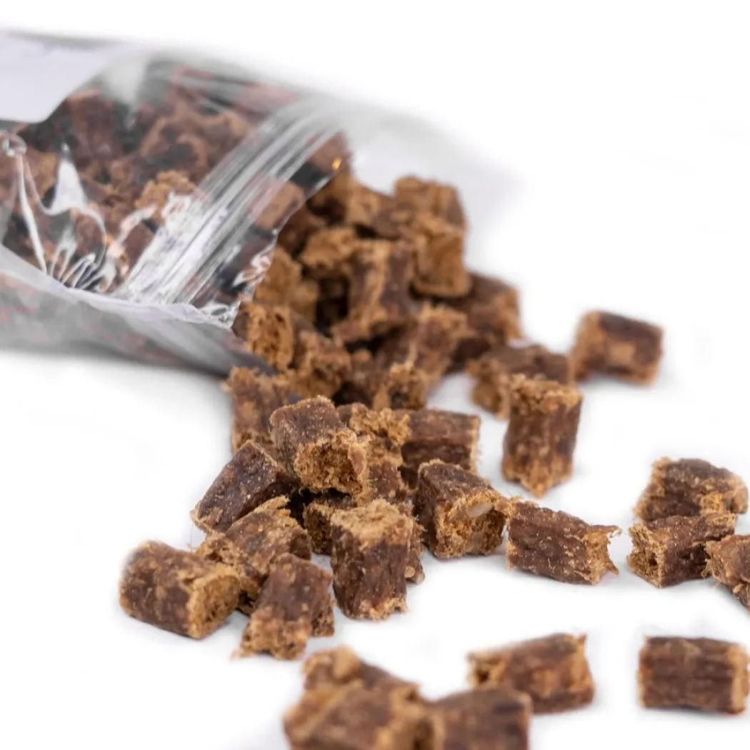 Snackit Bløde Lamme terninger 100 g - naturlige hundesnacks
