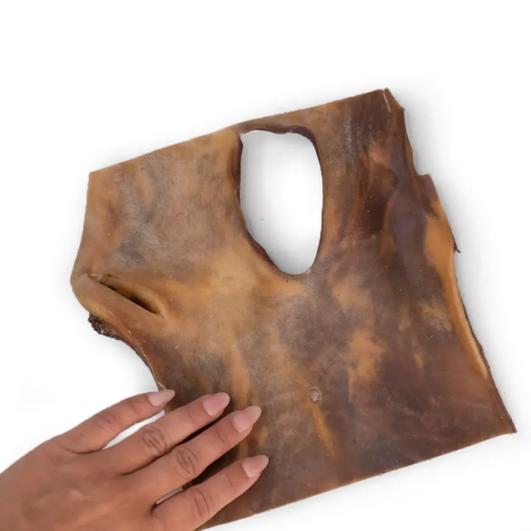 Snackit Kamelhudsplade ca. 20x20 cm - Naturlig tyggeglæde til hunde