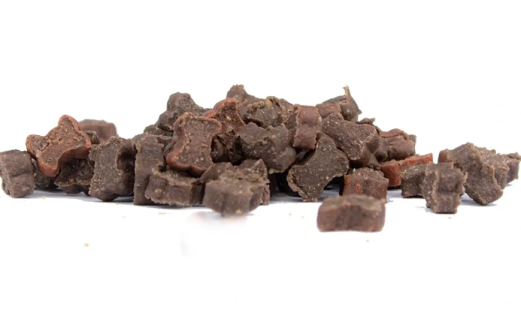 Snackit Semi-Moist Mini Bones med Hest 500 g - bløde hundesnacks