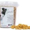 Snackit Semi-Moist Mini Bones med Ost 500 g - bløde hundesnacks