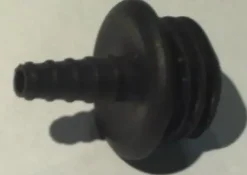 Sort slangestuds (5 mm)