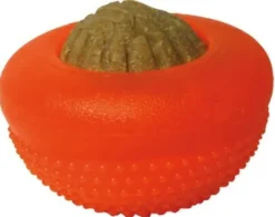 Starmark Bentoball Orange Small 6,5 cm - snackbold til små hunde