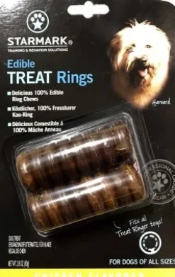 Starmark Edible Treat Rings Chicken - refill snack til hunde