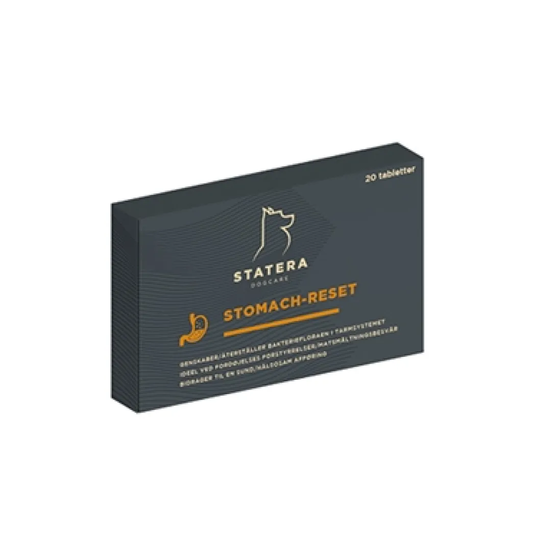 Statera Dogcare Stomach Reset 20 Tabletter