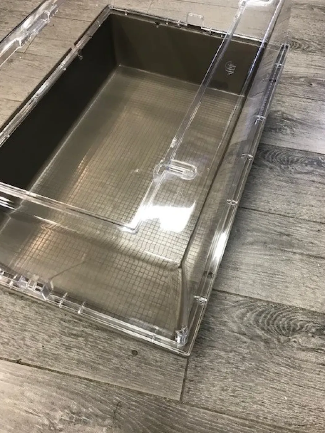Tamburino Hamsterbur grå/brun bund