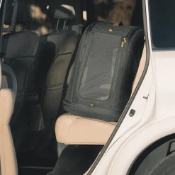 Tavo Crispin Medium Onyx Sort - Crash-testet transportbur til kæledyr