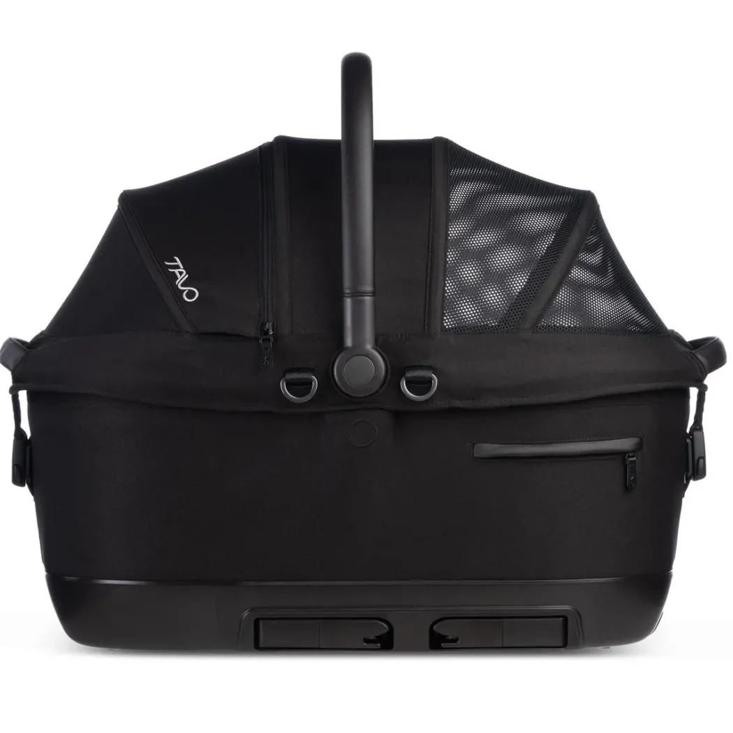 Tavo MAEVE ISO6X ONYX Sort - Crashtestet ISOFIX-autostol til kæledyr