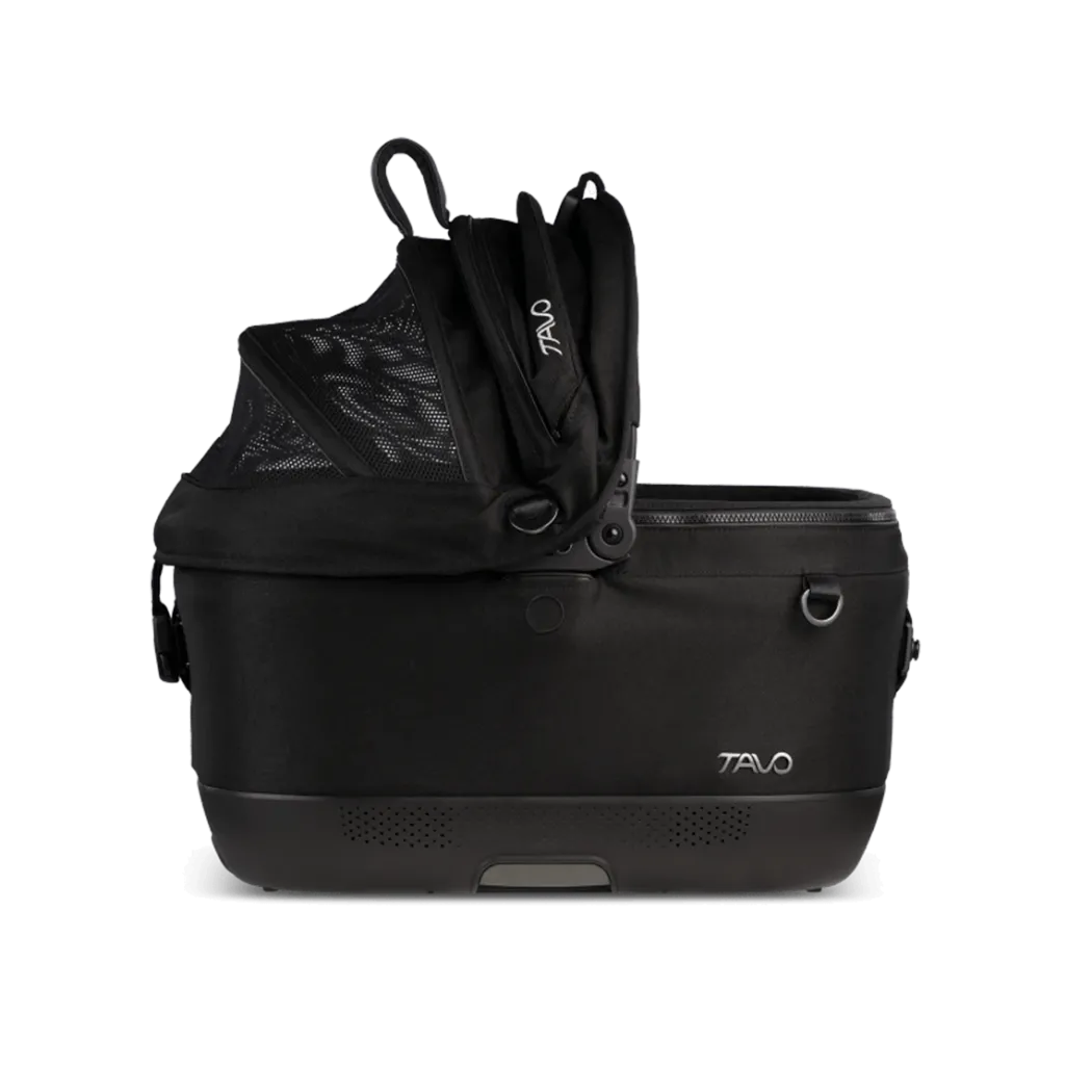 Tavo MAEVE ISO6X ONYX Sort - Crashtestet ISOFIX-autostol til kæledyr