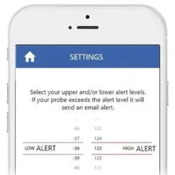 Temperatur Alarm med WIFI alert