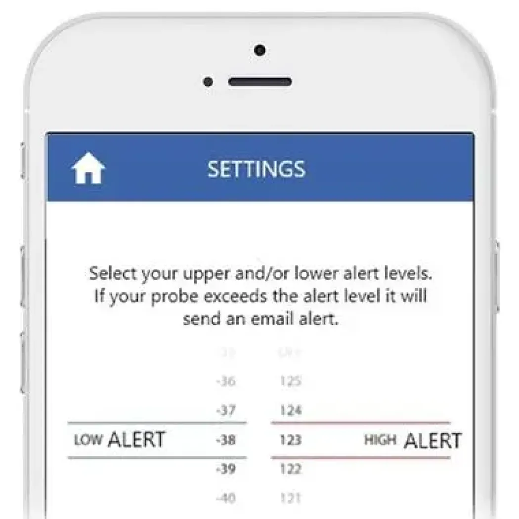 Temperatur Alarm med WIFI alert