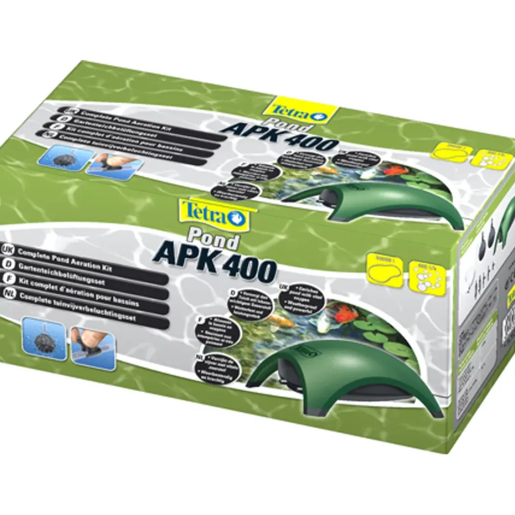 Tetra Pond Isfrisæt Luftpumpe Apk 400 2 udgange 400 l/t