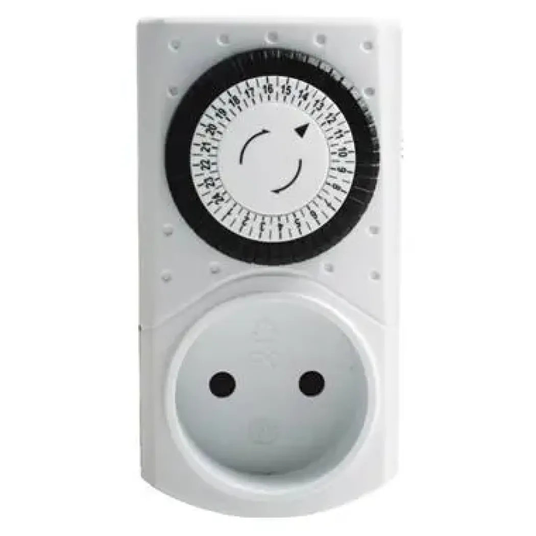 Tidsur Timer 24 timer (tænd/sluk)