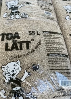 TOA-LÄTT Kattestrø - Kattegrus 55 liter