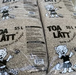 TOA-LÄTT Kattestrø - Kattegrus 55 liter