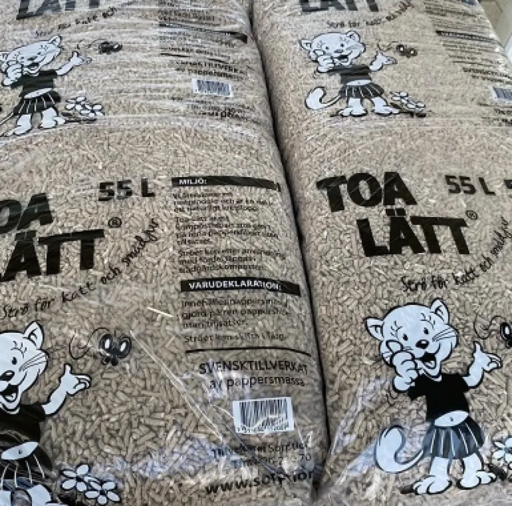 TOA-LÄTT Kattestrø - Kattegrus 55 liter
