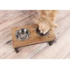 Tommy twin feeder set med stand 2700 ml