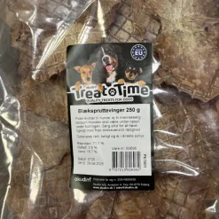 Treattime Blækspruttevinger 250 g - Naturlige hundesnacks