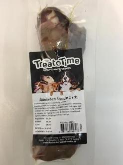 Treattime Femore Skinkeben - Kraftigt tyggeben til hunde