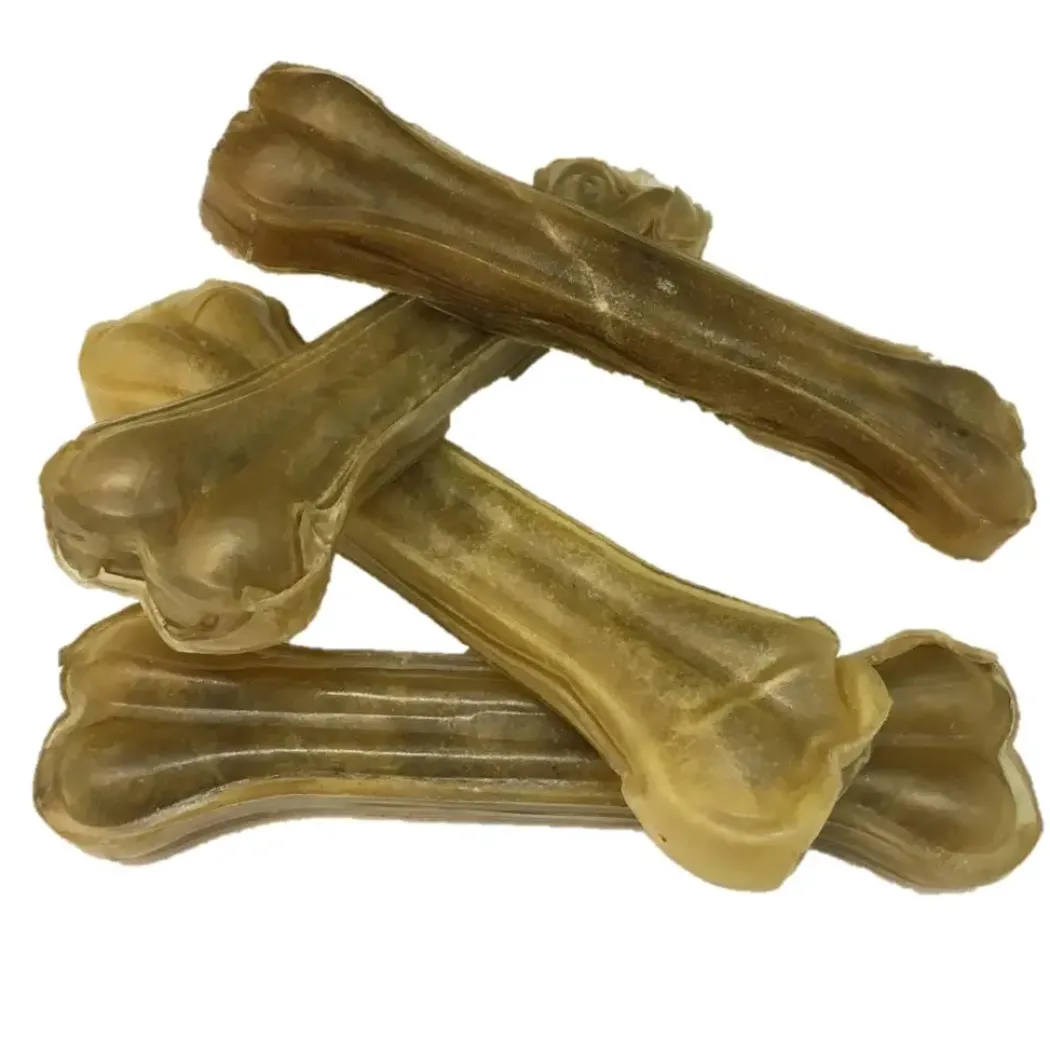 Treattime Presset ben 31 cm 400-420 g - stort tyggeben til hunde