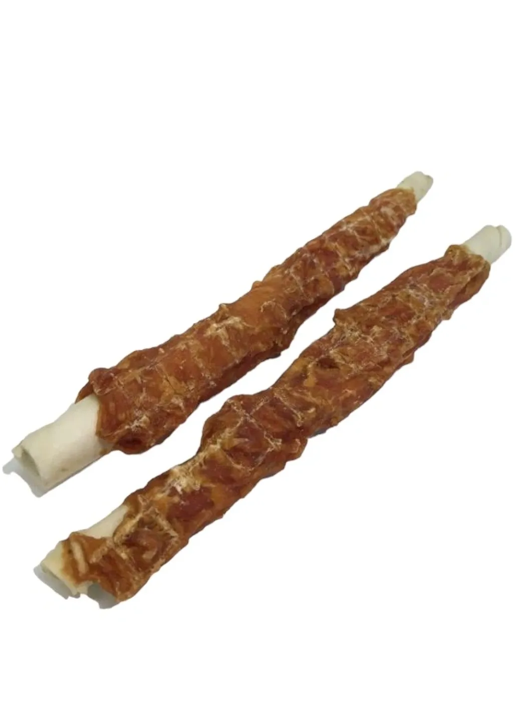 Treattime Tyggepinde med kylling 20 cm 2 stk - store hundesnacks