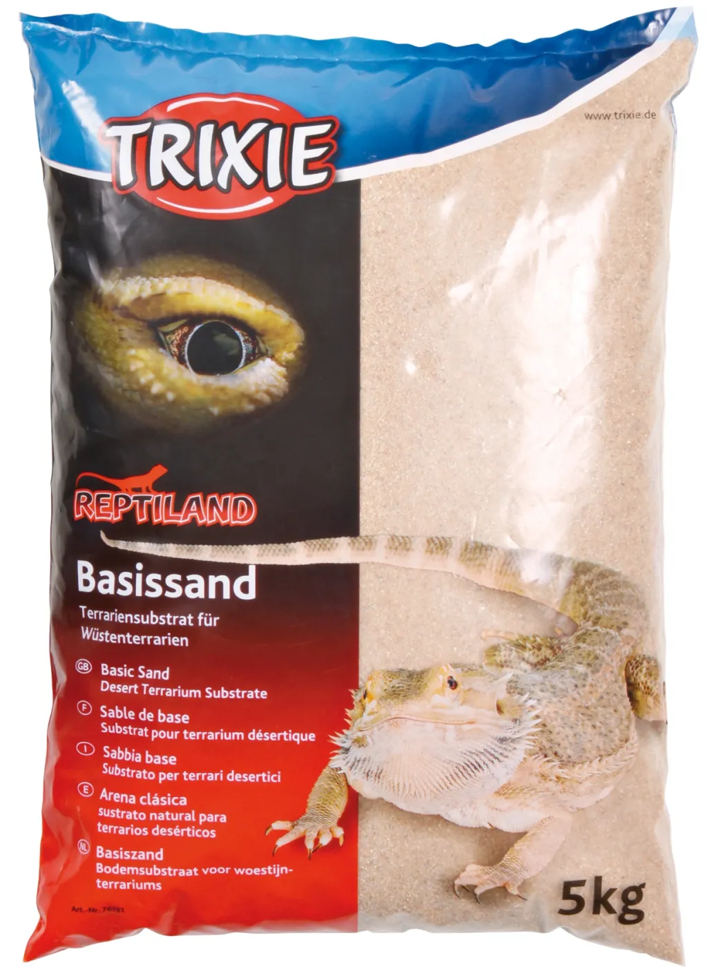 Trixie Basissand 5 kg Gul