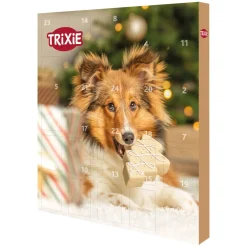Trixie 2025 Julekalender til Hund - fyldt med lækre hundesnacks