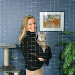 Trixie Kattebeskyttelses net Sort 6x3 m