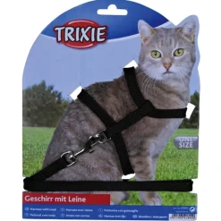 Trixie Kattesele i nylon 22-42 cm med line 1.25 m (4185)