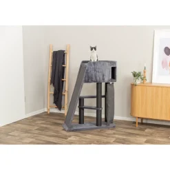 Trixie Kradsetræ Kattetårn Active med klatrerampe 122 cm