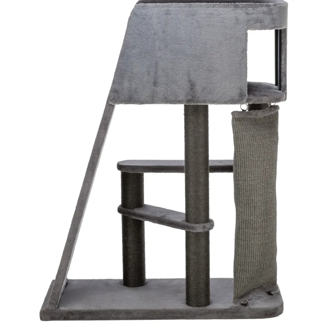 Trixie Kradsetræ Kattetårn Active med klatrerampe 122 cm