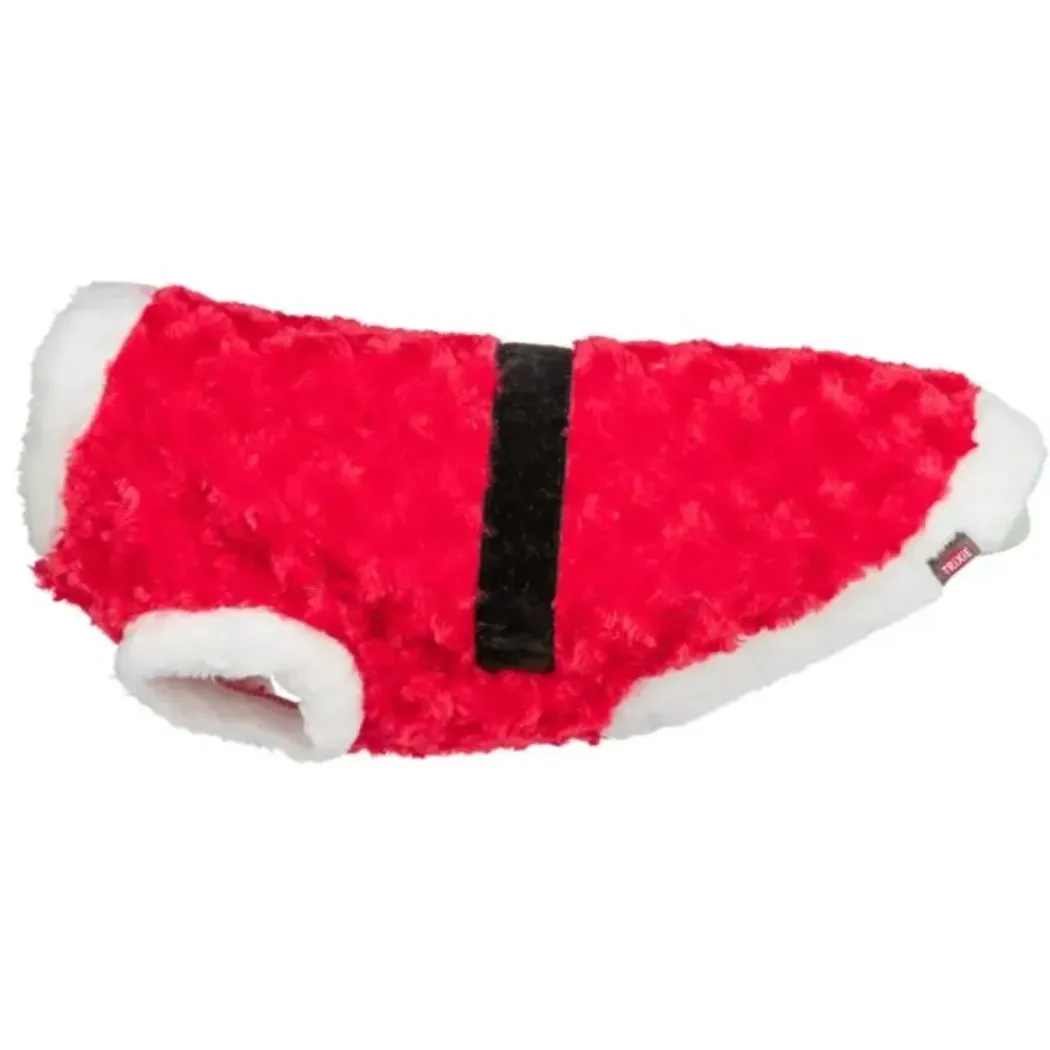 Trixie Xmas Julemandsfrakke Plys XS 30 cm - jule hundetøj