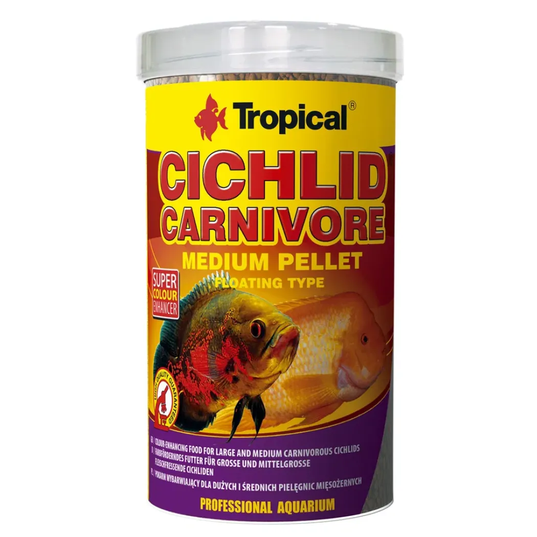 Tropical Cichlid Carnivore Medium Pellet 1000 ml 360 g