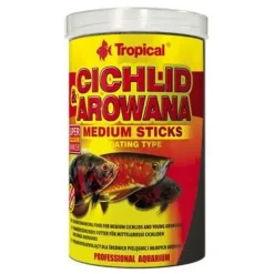 Tropical Cichlide og Arowana Medium Sticks 1000 ml