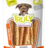 Truly Chicken Jerky Rawhide Twisted 325 g - kyllingejerky med råhud