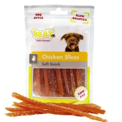 Truly Chicken Slices 90 g - kyllingeskiver til hunde