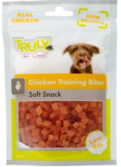 Truly Chicken Training Bites 85 g - kyllingetræningsbidder