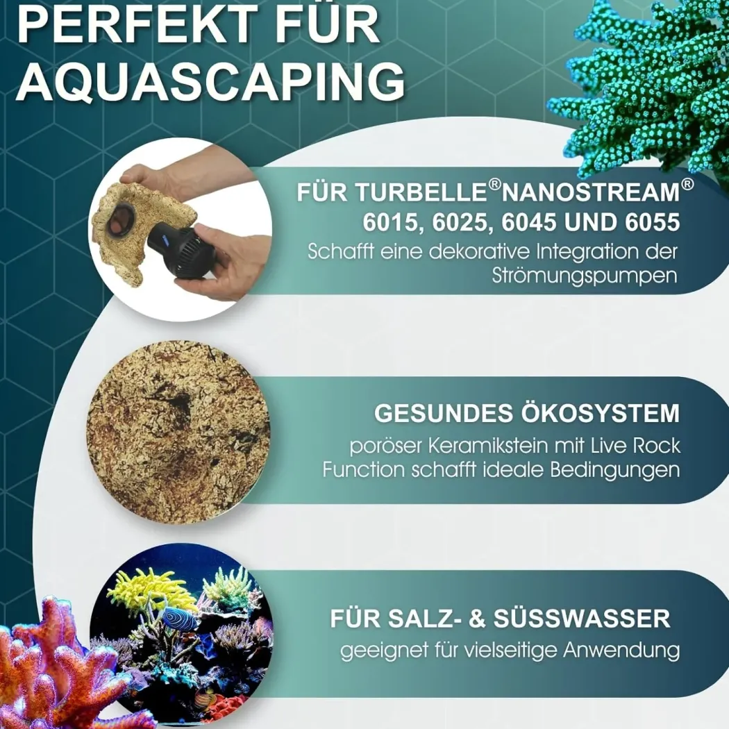 Tunze Nano Stream rock - Klippe pumpeskjuler