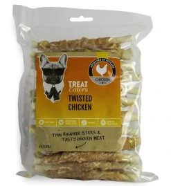 Tyggerulle Treateaters Twisted Chicken 350 g - Tyggeben til hunde