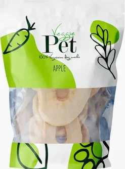 VeggiePet tørret æble 80 g (vegetabilsk) - naturlige hundesnacks