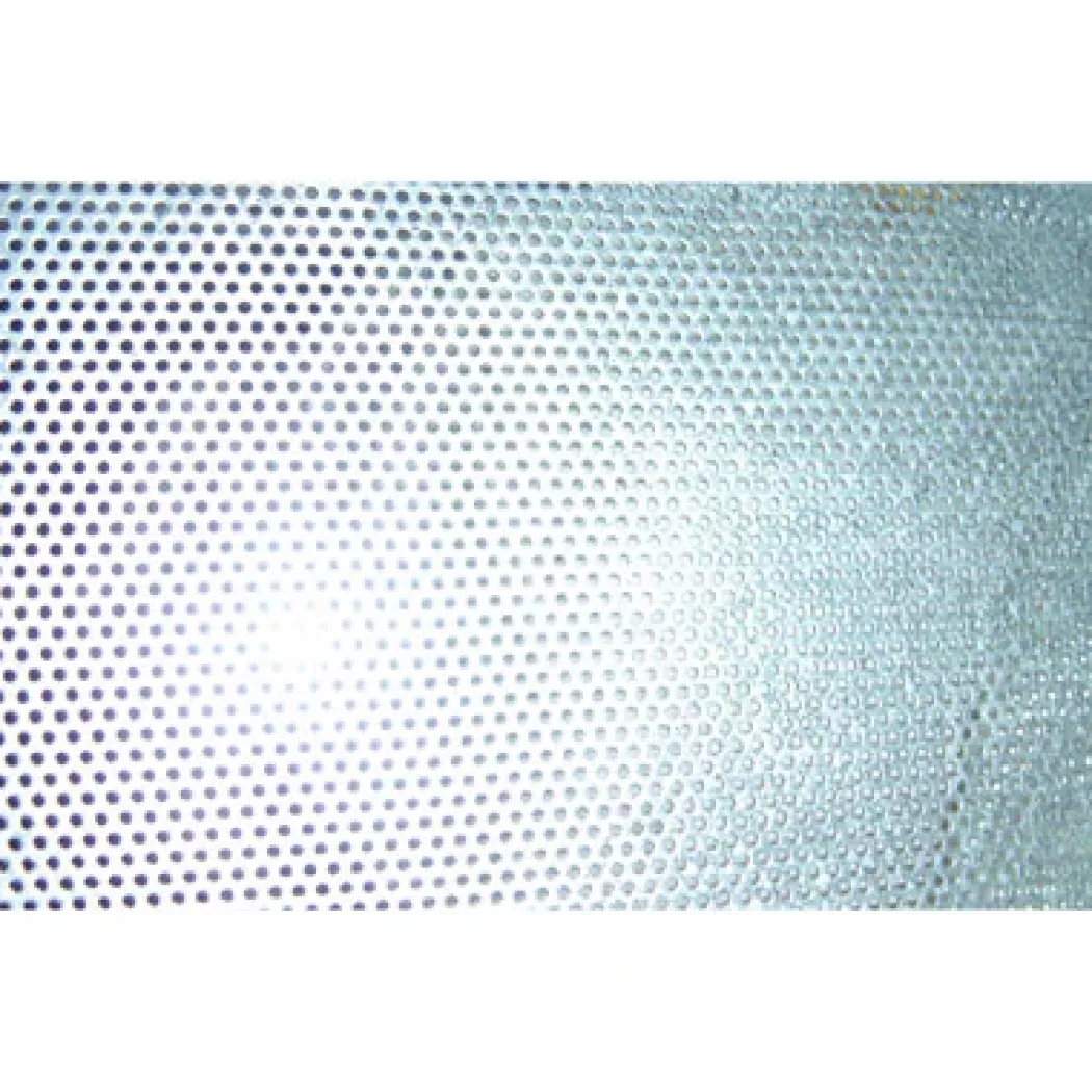 Ventilationsrist (sølv) 10 x 100 cm