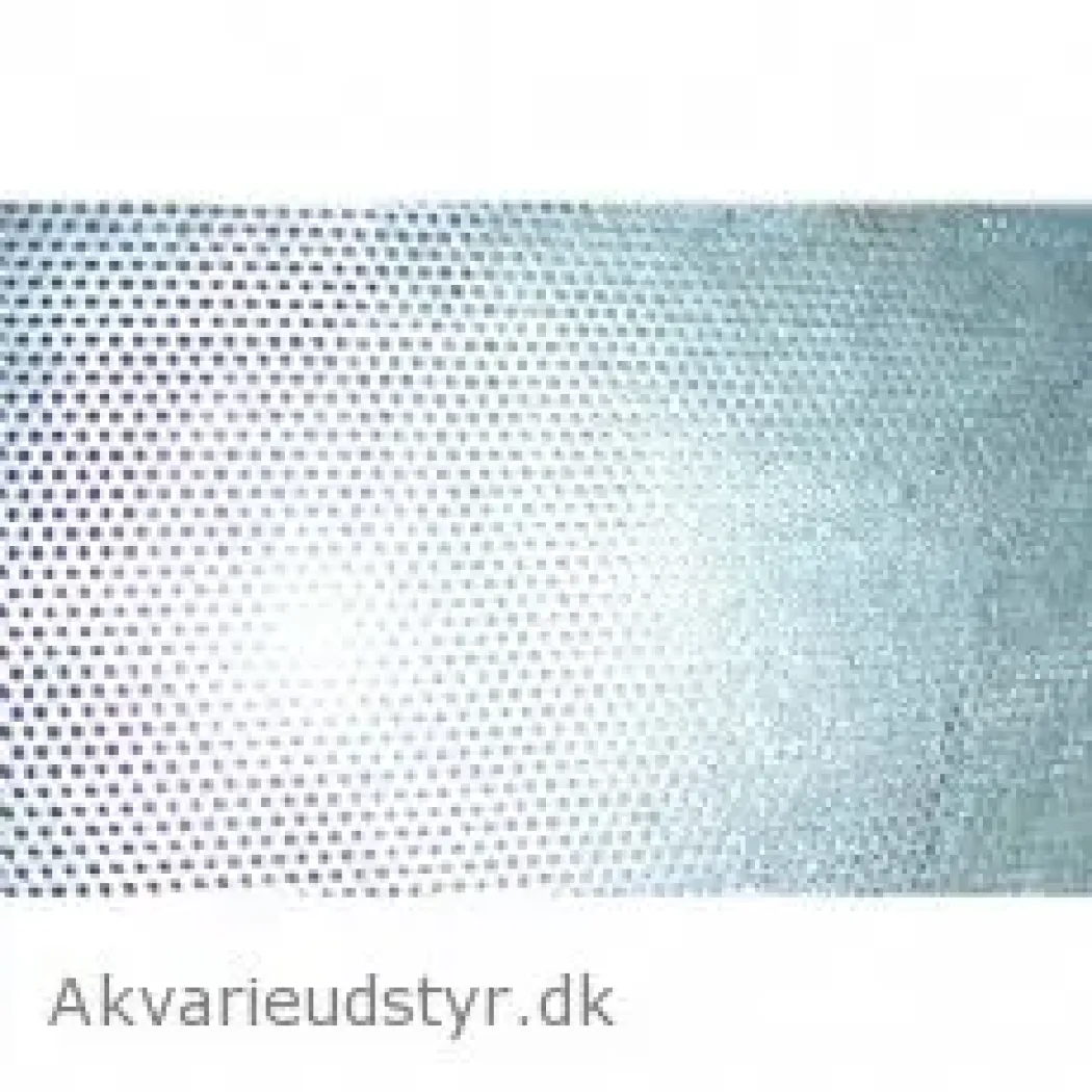 Ventilationsrist (sølv) 5 x 100 cm
