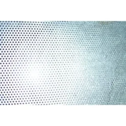 Ventilationsrist (sølv) 20 x 100 cm